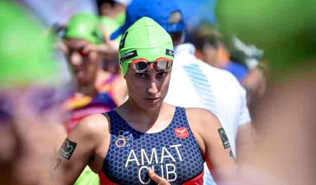 Sexta triatleta cubana en Copa Américas en La Guaira