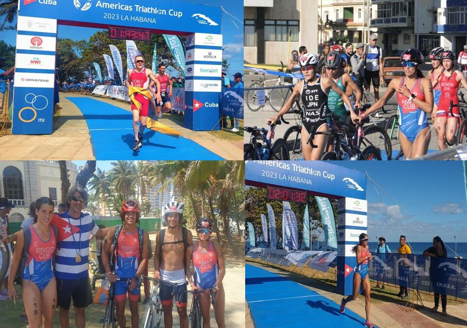 La Habana atestigua un lindo regreso de su triatlón internacional