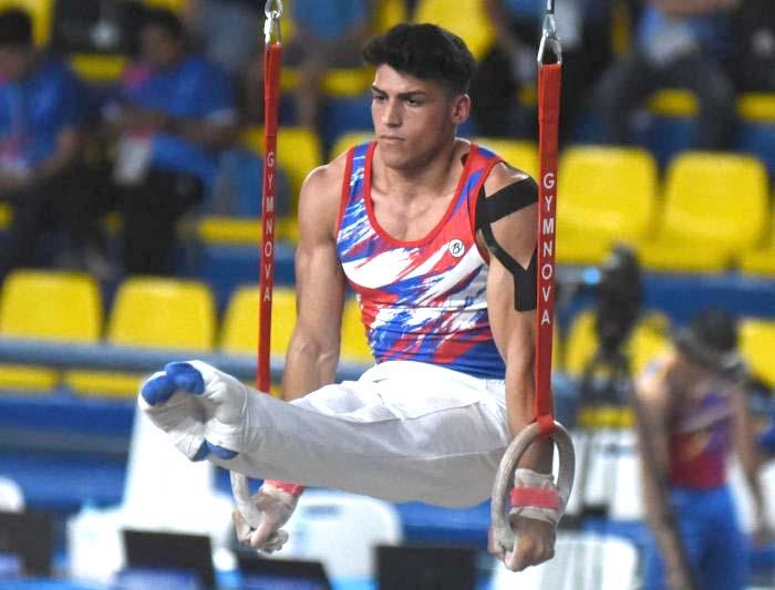 Diorges Escobar a mundial de gimnasia artística